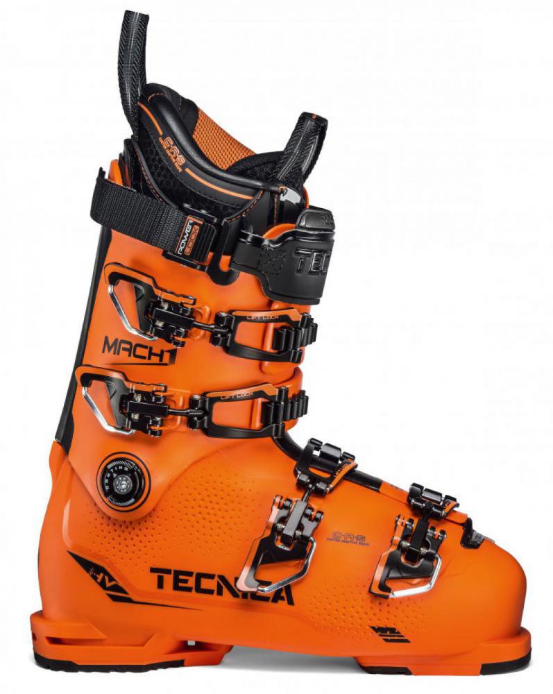 lyžiarske topánky TECNICA Mach1 130 HV, ultra orange/black, 19/20
