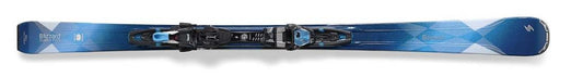 set zjazdových lyží BLIZZARD II. kvalita Quattro W 8.0 Ti + viazanie TCX 12 DEMO W, blk./chr./blue
