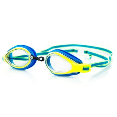KOBRA Plavecké okuliare, modro-žlté